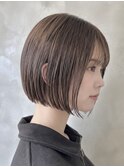 【人気ナンバー1】切りっぱなし ミニボブ &nbsp;10代 20代 30代
