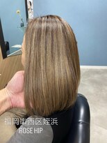 ローズヒップ(ROSE HIP) 白髪を使わないハイライト