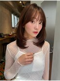 韓国ボブレイヤーボブ渋谷タッセルボブお洒落なレイヤーカット
