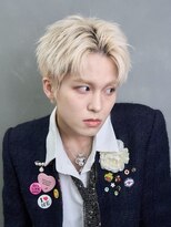 オーバルバイアピッシュ(OVARL by apish)&nbsp;メンズカットメンズパーマ韓国ヘアアクティブショート