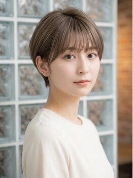ミュール ミュール(mur-mure)の写真/高い技術力で最大限に魅力を引き出す☆洗練された憧れの小顔ショートで理想通りのイメチェンを叶えます♪