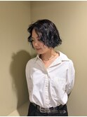 ダークパープル/ナチュラルショート/ミルクブラウン/夏/栄