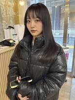 カノン(kanon hair&beauty)&nbsp;レイヤースタイル/暗めカラー/透明感カラー