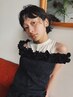 【女性限定】カット＋前髪パーマorポイントパーマ ￥11500