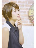 セミウェットな質感がオシャレなミニマムグロスヘア【メイズ】