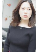 ボブが得意な美容室 重かるレイヤーの上品ボブ