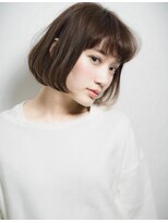 スリーバイキープ 尾山台(THREE by KEEP)&nbsp;【THREEbyKEEP尾山台、木田】切りっぱなしショートボブスタイル