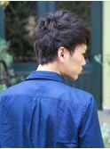 Men'sショートバング　[新宿]