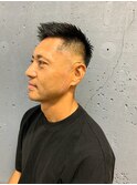 スキンフェードショートスタイル<理容室><美容室/メンズ>