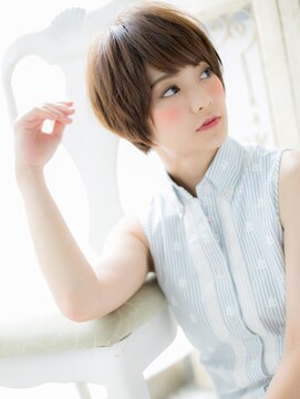 モッズ ヘア 福岡姪浜店(mod's hair) *mod's姪浜*…きちんと大人かわいいグラボブひし形ショートd