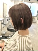ピンクブラウンボブ☆