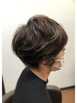 ヘアーメイク クーラ 行橋店(Hair make CURA) ハンサムショート絶壁解消☆ニュアンスパーマ