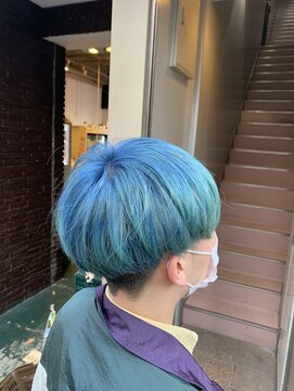 ローレンアンドパレード 並木坂店(Lauren&Parade) ブルーグリーングラデーション