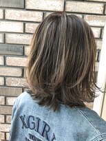 クレア 下北沢(CREA)&nbsp;ナチュラルバレイヤージュ×レイヤーボブ