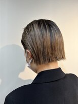 アルボーテルジェ(Art BeAute' ROUGET)&nbsp;20代・30代☆クールな切りっぱなし☆ミニボブ