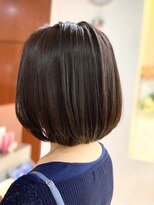 クオリス 上福岡店(QUALIS)&nbsp;ストレートボブ/丸み/ナチュラルブラウン/前上がり/小顔/30代