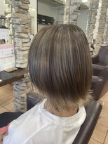 リー 甲子園(Lee)&nbsp;ハイライト×裾カラー