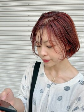 レ セゾン(Les Saisons) 《大人可愛い♪》ブラッドオレンジ×ミニボブ【大宮】