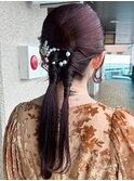 艶髪/お呼ばれヘアアレンジ☆