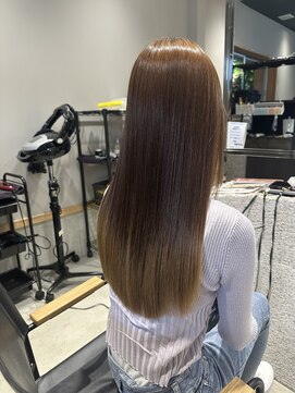 ポラリス(Polaris) ハイダメージ縮毛矯正 ブリーチ履歴あり