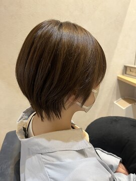 ネウィ 大分中央町店(newi) 【MIKOTO】@mikoto_newi ☆大人可愛い丸みショート☆