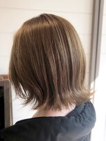 エルベ 千波店(elve) ブリーチなし 明るいカラーで作るミルクティー