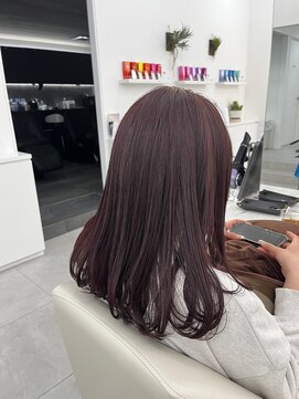 アオ 甲府本店(AO) 【AO hair】春カラー×ブロッサムピンク