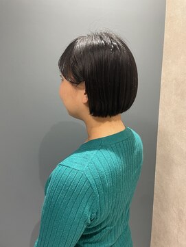 エム(EMU) ミニボブ。ナチュラルボブ。ショートボブ