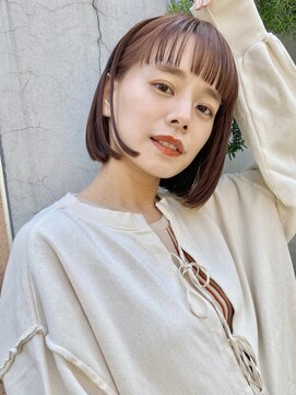 サンド 表参道(sand) ショートボブ20代30代40代大人可愛い前下がり表参道