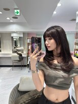 ジーナ 名駅(XENA.) 《xena/中島》後ろまで切り込んだハイレイヤーカット