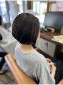 前下がりボブ