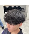 波巻きパーマ/マッシュ/ツーブロック/刈り上げ