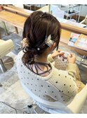 お呼ばれアレンジ