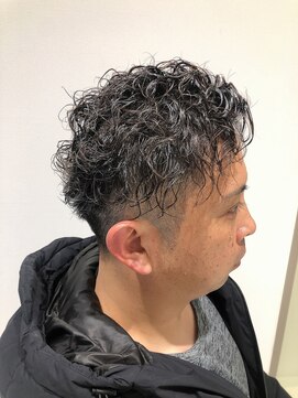 美容室アルベ(albe+m) スパイラル×ツーブロック