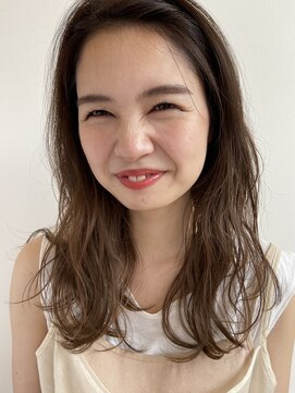 ルカ リノア(Luca lino:a) ブラウン ベージュ