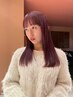 カット＋ブリーチダブルカラー￥25,300→￥20,240