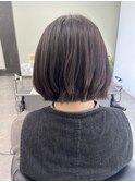 ボブ レイヤー 透明感カラー トリートメント インナーカラー