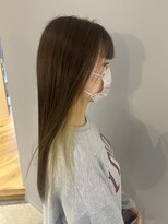 パラゴ(PARAGO.)&nbsp;くすみブラウン×インナーカラー