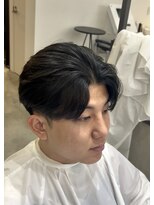 エッジ(EDGE) 大分メンズ刈り上げマッシュセンターパートニュアンスパーマ