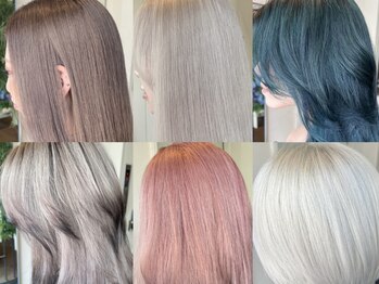 ダブル アンダーバー サロン(W_SALON)の写真/【河原町3分】思わず触れたくなる“透明感×ツヤ”個性引き出すナチュラルな抜け感はケアブリーチで叶う★