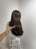 ビューブルー 亀戸錦糸町(VIEW BLUE) 美髪シアーカラー髪質改善レイヤーカット切りっぱなしボブ