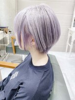 デイズ(days) くびれショートカット 丸みショートボブ グレージュカラー