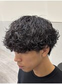 王道マッシュ波巻きパーマ/メンズパーマ/名古屋栄/become