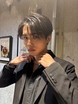 メンズココ メンズパーマ 韓国ヘア 日本橋店(MENS COCO)&nbsp;フェザーパーマメンズセンターパート