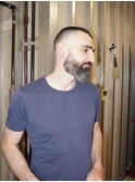 BURGバズカットスキンフェード眉毛シェービング髭トリム