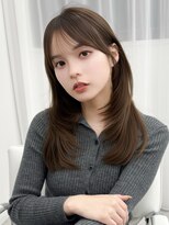 アマトウキョウスマートサロン(AMA TOKYO×Smart Salon)&nbsp;くびれレイヤー/顔まわりカット/レイヤーカット/小顔ヘア