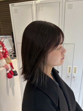 インナーカラー グレージュ