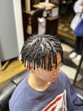 パイプドレッド/スパイキーアフロ/浦安/メンズパーマ/理容室