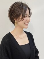 ヘアーメイクパウダー 天王寺寺田町店(Hair make powder) 大人可愛い30代40代50代小顔◎マッシュショート丸みショート