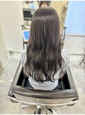 暗めなグレーアッシュ